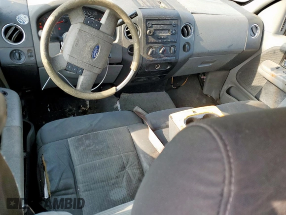 2007 Ford F-150 XLT with VIN 1FTRW12W07KC68090, listed as a Copart auction lot 53548535 with 240,952 mi miles and Clean Title. Bid and sale history available at carsss.com. Image 8.