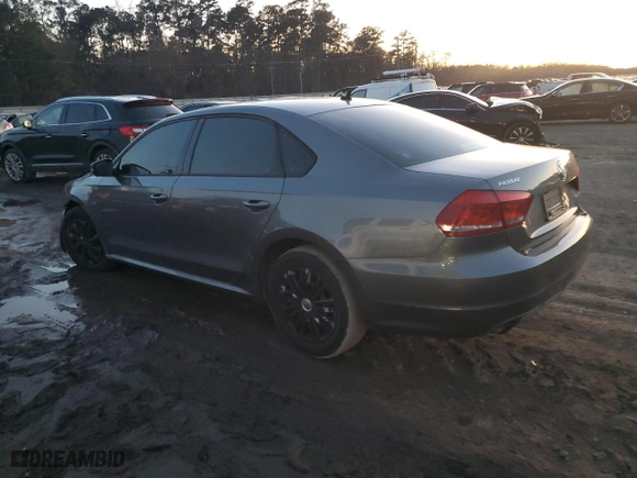 2015 Volkswagen Passat 1.8T Wolfsburg Ed with VIN 1VWAT7A3XFC004414, listed as a Copart auction lot 47180725 with 132,464 mi miles and Salvage Title. Bid and sale history available at carsss.com. Image 2.