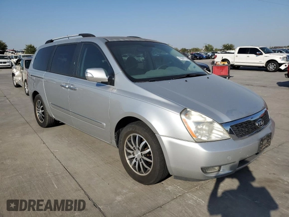 2012 Kia Sedona EX with VIN KNDMH4C71C6469223, listed as a Copart auction lot 76047714 with 231,767 mi miles and Clean Title. Bid and sale history available at DreamBid. Image 4.