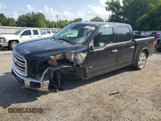 2016 Ford F-150 XLT with VIN 1FTEW1EG7GFC72102, listed as a Copart auction lot 61249415 with 52,492 mi miles and Salvage title. Bid and sale history available at DreamBid. Image 1.