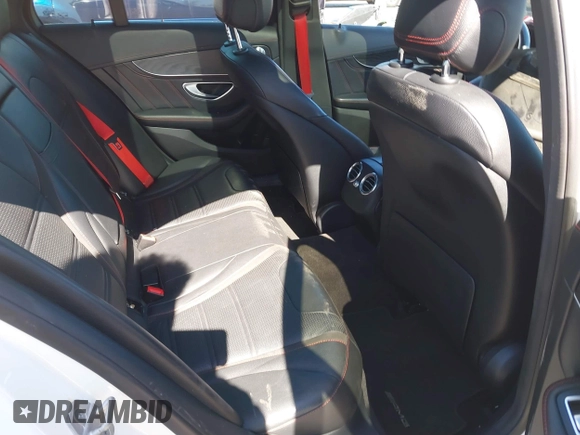 2016 Mercedes-Benz C 450 AMG with VIN 55SWF6EB4GU124515, listed as a IAAI auction lot 41830424 with 92,704 mi miles and . Bid and sale history available at DreamBid. Image 8.