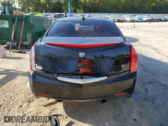 2014 Cadillac ATS Performance with VIN 1G6AC5S37E0174139, listed as a Copart auction lot 50135425 with 49,242 mi miles and Salvage Title. Bid and sale history available at carsss.com. Image 6.