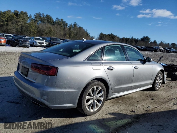 2018 Audi A6 Premium with VIN WAUF8AFC3JN016849, listed as a Copart auction lot 87695815 with 109,526 mi miles and Salvage Title. Bid and sale history available at carsss.com. Image 3.