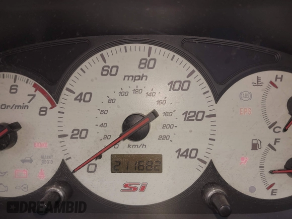 2004 Honda Civic Si with VIN SHHEP33514U503519, listed as a IAAI auction lot 42047728 with 211,682 mi miles and . Bid and sale history available at DreamBid. Image 7.