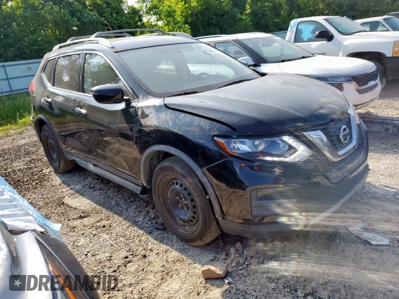 2017 Nissan Rogue SV z VIN JN8AT2MT8HW380522, wystawiony jako Copart lot #53246735 z przebiegiem 71 495 mil mil oraz Szkoda całkowita • Salvage title. Historia ofert i sprzedaży dostępna na DreamBid. Obrazek 4.