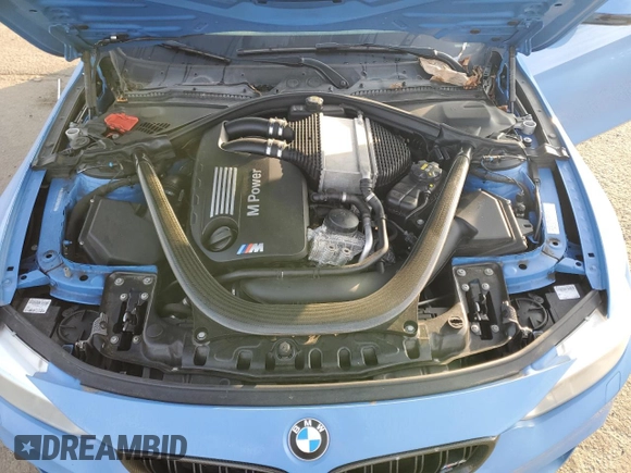 2016 BMW M4 with VIN WBS3U9C50GP969479, listed as a Copart auction lot 40458044 with 140,885 mi miles. Bid and sale history available at carsss.com. Image 12.