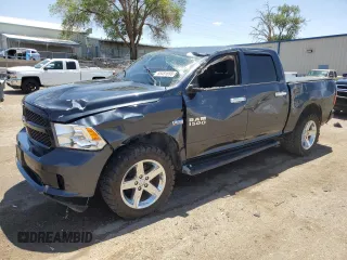 2014 Ram 1500 Express z VIN 1C6RR7KT1ES437652, wystawiony jako Copart lot #55491695 z przebiegiem 152 781 mil mil oraz Szkoda całkowita • Salvage title. Historia ofert i sprzedaży dostępna na DreamBid. Obrazek 1.