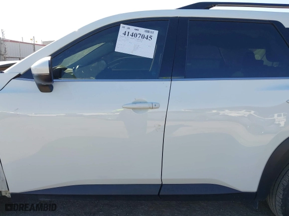 2023 Nissan Pathfinder SV with VIN 5N1DR3BA7PC249611, listed as a IAAI auction lot 41407045 with 35,383 mi miles. Bid and sale history available at carsss.com. Image 15.