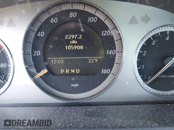 2008 Mercedes-Benz C 300 Sport with VIN WDDGF81X08F160997, listed as a IAAI auction lot 41328222 with 105,908 mi miles and . Bid and sale history available at DreamBid. Image 7.
