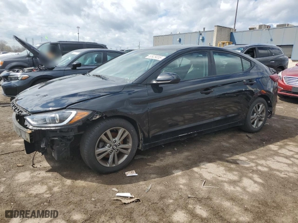 2018 Hyundai Elantra SEL with VIN 5NPD84LF9JH363872, listed as a Copart auction lot 53929055 with 160,093 mi miles and Clean Title. Bid and sale history available at carsss.com. Image 1.