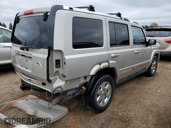 2007 Jeep Commander Limited with VIN 1J8HG58267C623478, listed as a Copart auction lot 72566894 with 136,996 mi miles and Salvage title. Bid and sale history available at DreamBid. Image 3.
