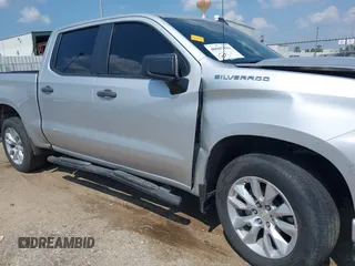 2020 Chevrolet Silverado 1500 Custom with VIN 3GCPWBEH6LG340504, listed as a IAAI auction lot 40007894 with 49,725 mi miles. Bid and sale history available at carsss.com. Image 19.