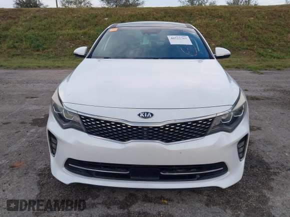 2018 Kia Optima SX with VIN 5XXGV4L21JG182103, listed as a IAAI auction lot 40522762 with 60,542 mi miles and . Bid and sale history available at DreamBid. Image 6.
