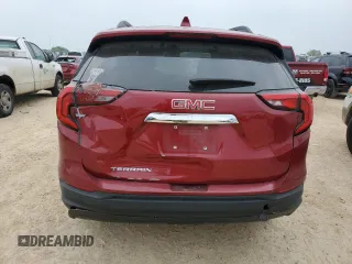 2019 GMC Terrain SLE with VIN 3GKALMEV2KL367595, listed as a Copart auction lot 51835225 with 0 mi miles and Clean Title. Bid and sale history available at carsss.com. Image 6.