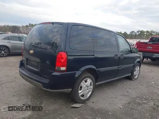 2007 Chevrolet Uplander LS with VIN 1GNDU23W57D177834, listed as a IAAI auction lot 41416086 with 208,003 mi miles. Bid and sale history available at carsss.com. Image 4.