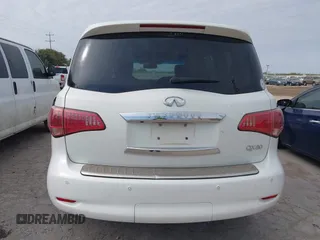 2014 Infiniti QX80 with VIN JN8AZ2NF1E9552567, listed as a IAAI auction lot 40608266 with 94,809 mi miles. Bid and sale history available at carsss.com. Image 16.