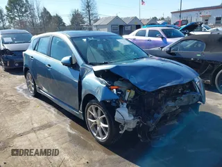 2010 Mazda Mazda3 s Grand Touring with VIN JM1BL1H66A1261496, listed as a IAAI auction lot 41454365 with 125,823 mi miles. Bid and sale history available at carsss.com. Image 1.