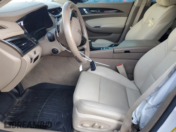 2016 Cadillac CTS V-Sport RWD with VIN 1G6AU5S89G0172954, listed as a Copart auction lot 46909125 with 171,137 mi miles and Salvage Title. Bid and sale history available at DreamBid. Image 7.