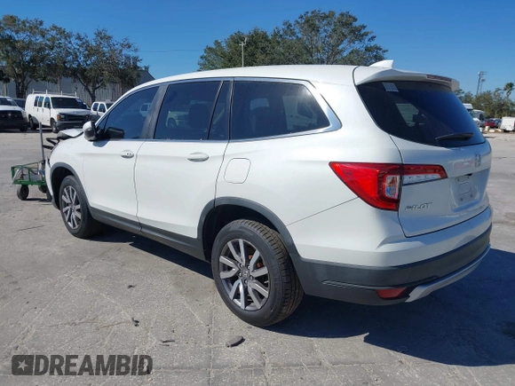 2020 Honda Pilot EX-L with VIN 5FNYF5H50LB020477, listed as a IAAI auction lot 40950652 with 1 mi miles. Bid and sale history available at carsss.com. Image 3.