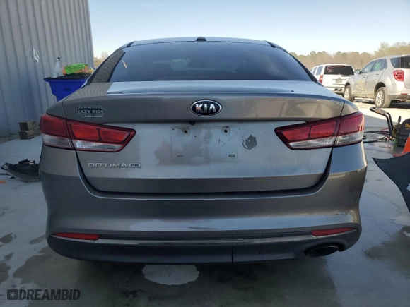 2016 Kia Optima LX with VIN 5XXGT4L30GG016971, listed as a Copart auction lot 49651135 with 220,509 mi miles and Salvage Title. Bid and sale history available at carsss.com. Image 6.