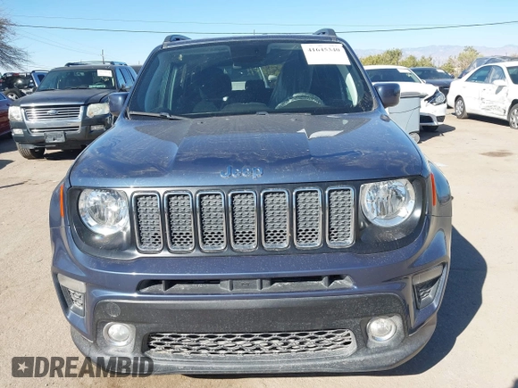 2020 Jeep Renegade Latitude with VIN ZACNJABB4LPL84593, listed as a IAAI auction lot 41645340 with 60,184 mi miles and . Bid and sale history available at DreamBid. Image 12.