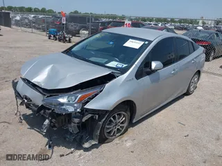 2022 Toyota Prius L Eco with VIN JTDKAMFU3N3169426, listed as a IAAI auction lot 39835932 with 37,756 mi miles. Bid and sale history available at carsss.com. Image 17.