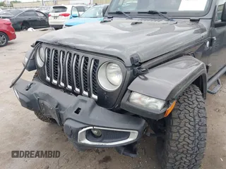 2020 Jeep Gladiator Overland with VIN 1C6HJTFG8LL166086, listed as a IAAI auction lot 42016222 with 102,232 mi miles and . Bid and sale history available at DreamBid. Image 6.
