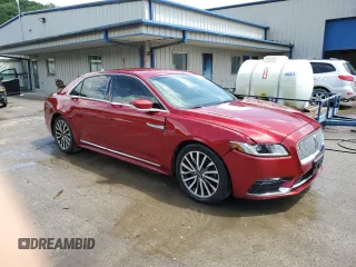 2017 Lincoln Continental Select with VIN 1LN6L9TK0H5629559, listed as a Copart auction lot 61366205 with 69,409 mi miles and Salvage title. Bid and sale history available at DreamBid. Image 4.