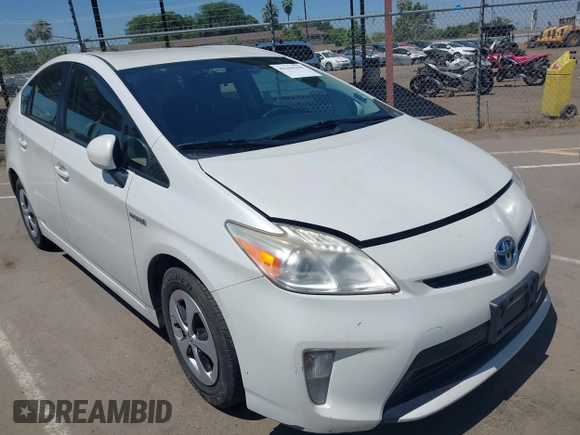 2013 Toyota Prius One z VIN JTDKN3DU6D0352580, wystawiony jako IAAI lot #42244296 z przebiegiem 304 157 mil mil oraz . Historia ofert i sprzedaży dostępna na DreamBid. Obrazek 1.