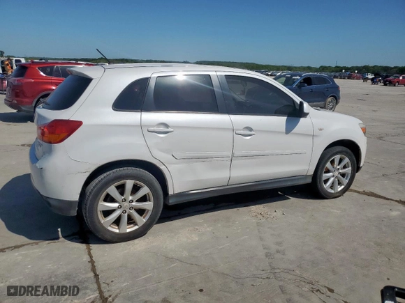 2014 Mitsubishi Outlander Sport ES with VIN 4A4AP3AU3EE032706, listed as a Copart auction lot 52584755 with 0 mi miles and Clean Title. Bid and sale history available at carsss.com. Image 3.