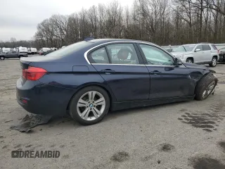 2017 BMW 3 Series 330i xDrive with VIN WBA8D9G38HNU61518, listed as a Copart auction lot 46926105 with 184,525 mi miles and Salvage Title. Bid and sale history available at carsss.com. Image 3.