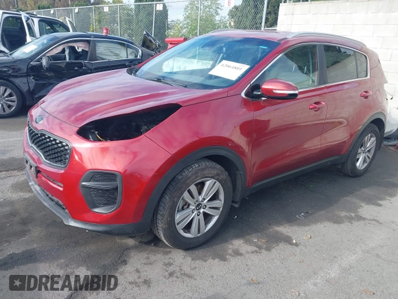 2018 Kia Sportage LX with VIN KNDPM3ACXJ7461874, listed as a IAAI auction lot 42064801 with 123,809 mi miles and . Bid and sale history available at carsss.com. Image 17.