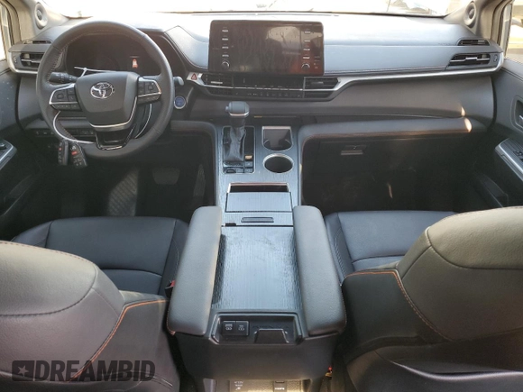 2023 Toyota Sienna XSE with VIN 5TDDSKFC9PS104275, listed as a Copart auction lot 43190195 with 19,644 mi miles and Salvage title. Bid and sale history available at DreamBid. Image 8.