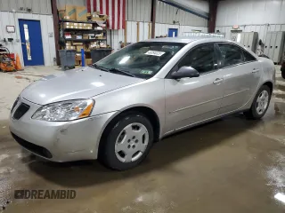 2006 Pontiac G6 1SV z VIN 1G2ZF55B764278073, wystawiony jako Copart lot #49394025 z przebiegiem 60 606 mil mil oraz Szkoda całkowita • Salvage title. Historia ofert i sprzedaży dostępna na DreamBid. Obrazek 1.