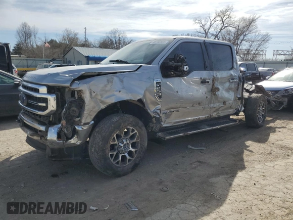 2020 Ford F-250 XL z VIN 1FT7W2BT1LEC61595, wystawiony jako Copart lot #48756885 z przebiegiem 128 111 mil mil oraz Szkoda całkowita • Salvage title. Historia ofert i sprzedaży dostępna na DreamBid. Obrazek 1.
