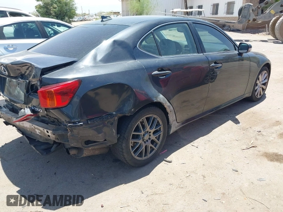 2010 Lexus IS 250 with VIN JTHBF5C20A2097349, listed as a IAAI auction lot 42381866 with 143,235 mi miles and . Bid and sale history available at DreamBid. Image 4.