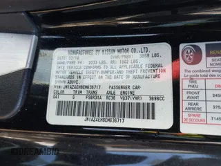 2014 Nissan 370Z with VIN JN1AZ4EH8EM636717, listed as a IAAI auction lot 40751494 with Not Provided miles and . Bid and sale history available at DreamBid. Image 9.