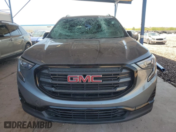 2020 GMC Terrain SLE z VIN 3GKALMEV4LL307450, wystawiony jako Copart lot #51981875 z przebiegiem 101 370 mil mil oraz Szkoda całkowita • Salvage title. Historia ofert i sprzedaży dostępna na DreamBid. Obrazek 5.