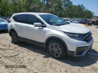 2021 Honda CR-V EX-L with VIN 5J6RW1H87ML007953, listed as a Copart auction lot 51735475 with 43,150 mi miles and Salvage Title. Bid and sale history available at carsss.com. Image 4.