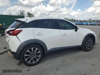 2019 Mazda CX-3 Touring with VIN JM1DKDC78K1446163, listed as a Copart auction lot 50961685 with 65,611 mi miles and Salvage Title. Bid and sale history available at carsss.com. Image 3.