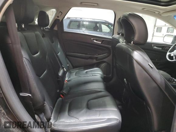 2015 Ford Edge Titanium with VIN 2FMTK4K85FBB92262, listed as a Copart auction lot 46539905 with 110,973 mi miles and Salvage Title. Bid and sale history available at carsss.com. Image 11.