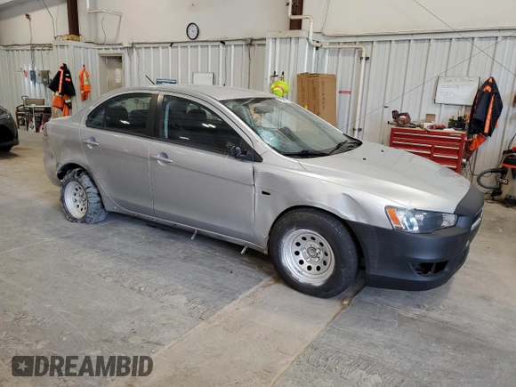 2012 Mitsubishi Lancer SE with VIN JA32V2FW2CU008971, listed as a Copart auction lot 61048685 with 124,815 mi miles and Non repairable. Bid and sale history available at DreamBid. Image 4.