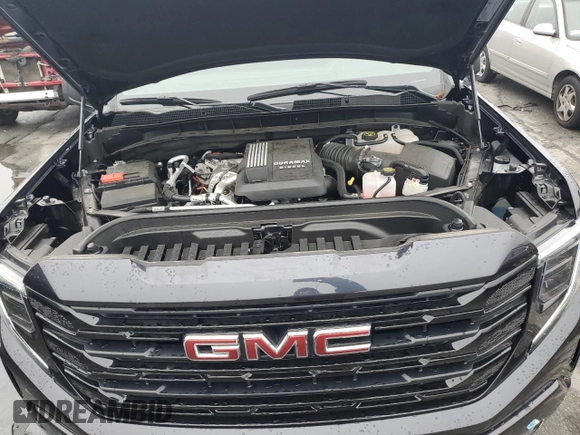 2023 GMC Sierra 1500 with VIN 1GTVUCE82PZ327869, listed as a Copart auction lot 83739534 with 10,440 mi miles and Salvage Title. Bid and sale history available at DreamBid. Image 11.