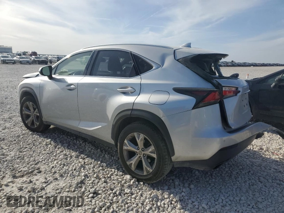 2017 Lexus NX 200t with VIN JTJYARBZ2H2056339, listed as a Copart auction lot 47806775 with 61,405 mi miles and Salvage title. Bid and sale history available at DreamBid. Image 2.