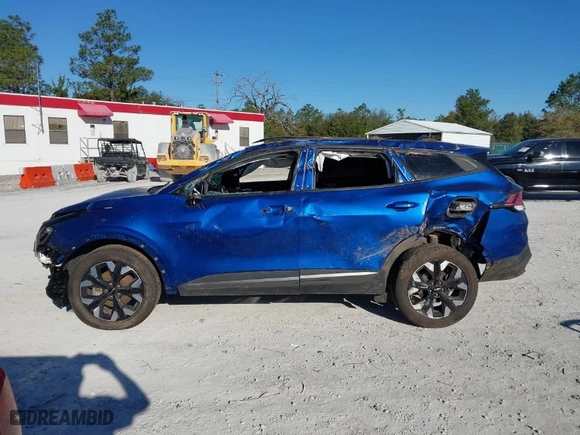 2023 Kia Sportage X-Line with VIN 5XYK6CAFXPG021325, listed as a IAAI auction lot 41694224 with 50,444 mi miles. Bid and sale history available at carsss.com. Image 14.