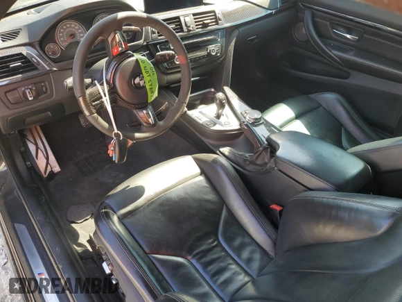 2016 BMW M4 with VIN WBS3R9C56GK336418, listed as a Copart auction lot 45302793 with 0 mi miles. Bid and sale history available at carsss.com. Image 8.
