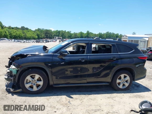 2021 Toyota Highlander L with VIN 5TDZZRAHXMS526743, listed as a IAAI auction lot 42335813 with 79,000 mi miles and . Bid and sale history available at DreamBid. Image 14.
