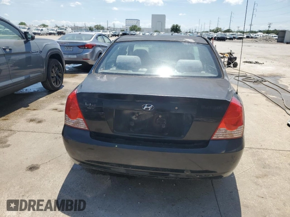 2006 Hyundai Elantra GLS z VIN KMHDN46D56U233227, wystawiony jako Copart lot #54752385 z przebiegiem Nie podano mil oraz Szkoda całkowita • Salvage title. Historia ofert i sprzedaży dostępna na DreamBid. Obrazek 6.