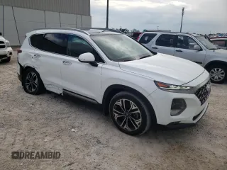 2020 Hyundai Santa Fe Limited with VIN 5NMS53AA0LH239118, listed as a Copart auction lot 71769394 with 37,626 mi miles and Non Repairable. Bid and sale history available at DreamBid. Image 4.