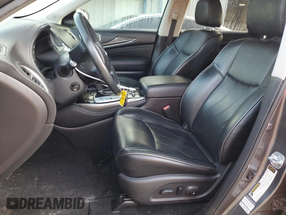 2015 Infiniti QX60 with VIN 5N1AL0MM3FC559487, listed as a Copart auction lot 56482765 with 140,735 mi miles and Salvage title. Bid and sale history available at DreamBid. Image 7.